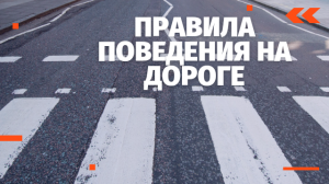 Правила поведения на дороге.