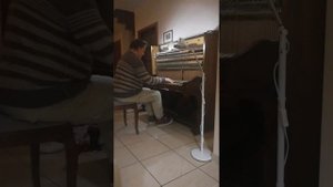 Pianino G. Wolkenhauer (Stettin, ok. 1885) przed i po strojeniu