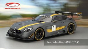 ck-modelcars-video: Mercedes Benz AMG GT3 #1 Auto Salon Genf 2015 Norev