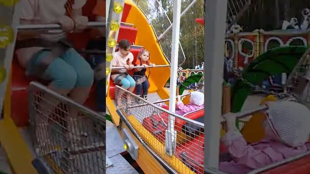 Виктория Сказка и сестрёнка Ника.... Тула... парк Белоусова... смотреть онлайн