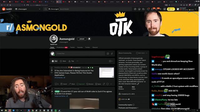 EVERYONE QUIT!? Asmongold checks New World Player Numbers after Patch смотреть онлайн