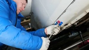 Ремонт порога по технологии PDR