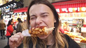 Необычная Уличная Еда В Корее