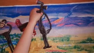 5 ч. обзор фигур из пластелина монстров Тревора Хендерсона, Trevor Henderson,лепка