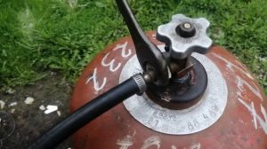 Переливание пропана из баллона в баллон