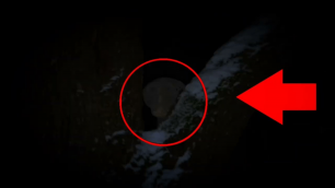 Страшное существо в лесу напугал охотника - призрак снятый на камеру