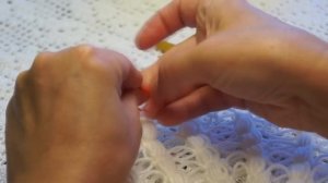 Красивая салфетка крючком 3-х слойная ,Crocheted napkin (узор#82)