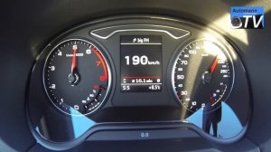 2014 Audi A3 Sedan 1.4 TFSI (140hp) - 0-200 km/h acceleration (1080p)