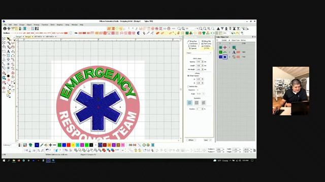 week 5: How to Digitize and Embroider Patches from beginning to end смотреть онлайн