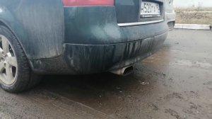 Выхлоп Audi A6 C5 без резонатора