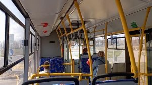 Автобус МАЗ-206.047 гос. № АН 1113-4 маршрут №8э в Сморгони (ПОЕЗДКА)