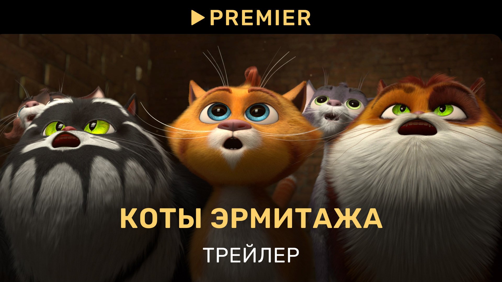 Коты эрмитажа мультфильм