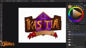 Kastia Minecraft Server Logo -  SpeedART