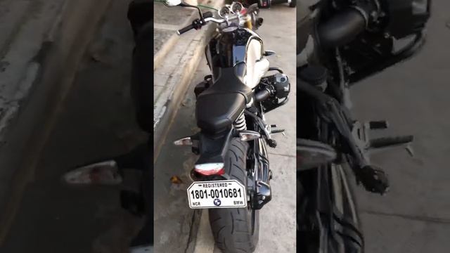 BMW R nineT Stock Exhaust Sound Check