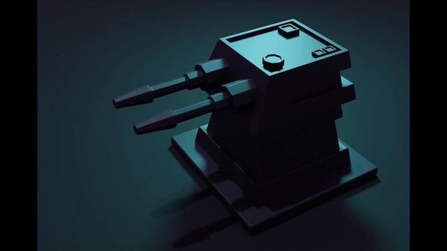 Лазерная пушка Blender