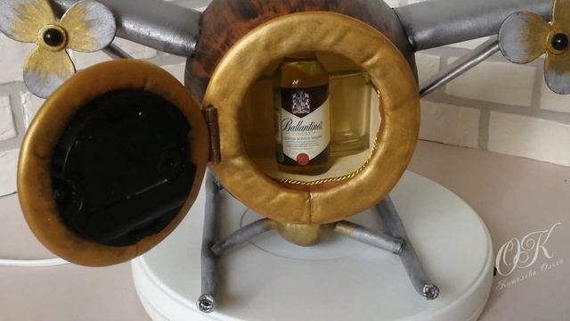 Презентация видео мастер-класса "Самолет часы - шкатулка" смотреть онлайн