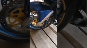 Как снять колесо на мотоцикле kavasaki zx9r
