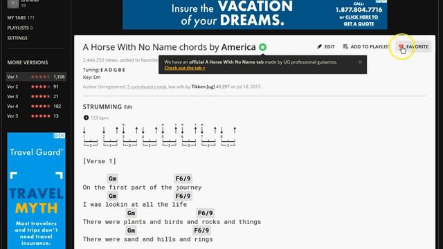 ultimate guitar tab