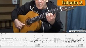 DIY Tangos part 3. Flamenco guitar solo. Tutorial and tab.