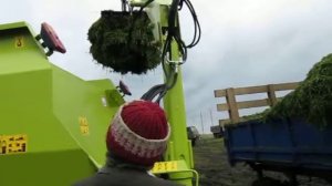 ИРСК-12Г с грейфером кормосмеситель Хозяин