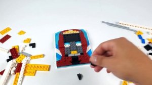 레고 브릭 스케치 40535 아이언맨(LEGO Brick Sketches Iron Man) - 조립_Build_레고매니아_LEGO Mania