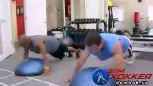 Физические упражнения для хоккеистов. Часть 16