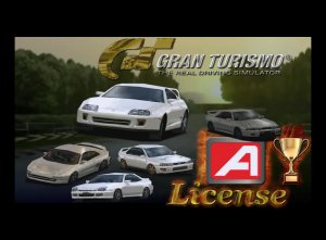 Gran Turismo 1/Прохождение Лицензии класса А на ЗОЛОТО с комментами/Призовая машина - TOYOTA TRD3000