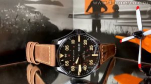 Обзор 4 Измерение HAMILTON KHAKI AVIATION PILOT DAY DATE AUTO H64705531