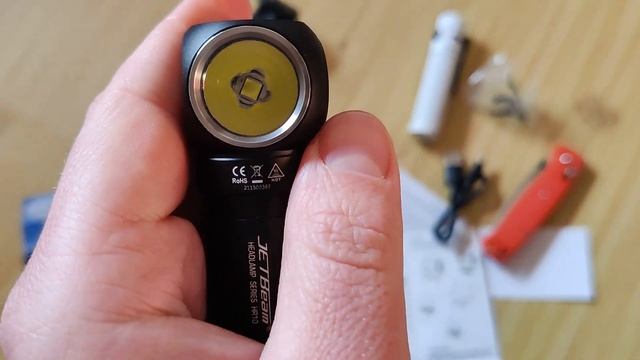 Обзор фонаря JETBEAM HR10 - мини налобник с type-c зарядкой смотреть онлайн