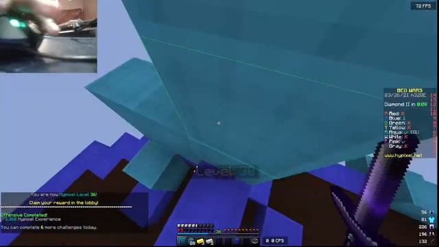 Bedwars Live Gameplay Handcam смотреть онлайн