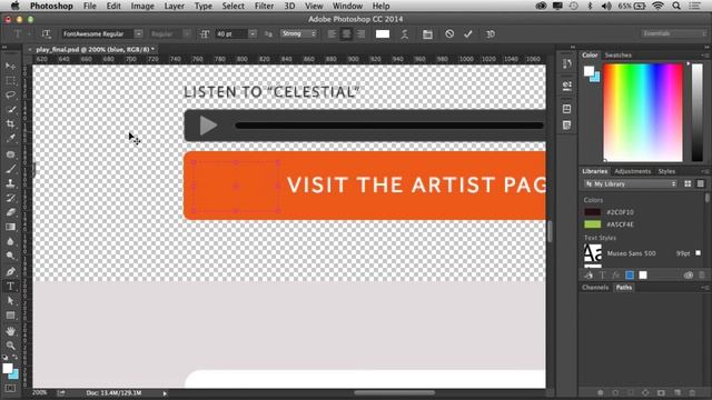 Use Icon Fonts in Your Photoshop Design смотреть онлайн