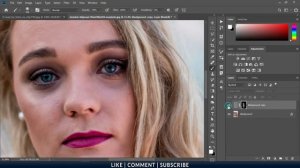 JUST 30 SECONDS | High End Skin Retouching in Photoshop | Photoshop Skin Retouching Action