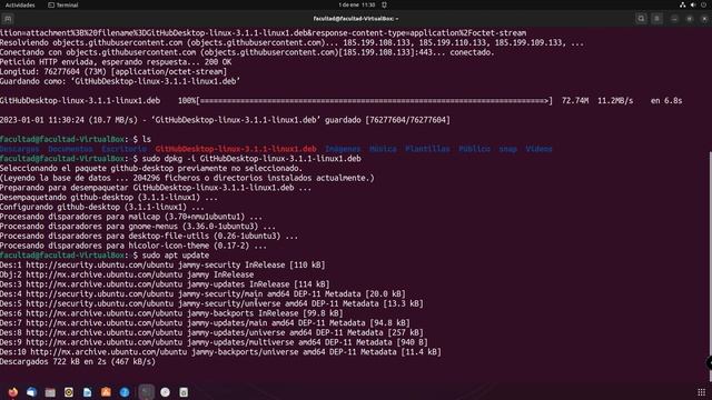 Instalar GitHub Desktop en Ubuntu 22 y derivados de Debian смотреть онлайн