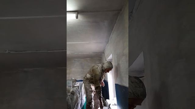 Побелка бытового помещения котельной М/Р. Молодёжный смотреть онлайн