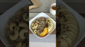 Вкуснейшая овсяная каша на завтрак. #овсянка #ппеда #зож #зожники