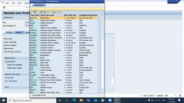Time zone settings in SAP - SAP Time Zones - System and User Time Zone - SAP Videos for learning смотреть онлайн