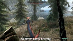 Skyrim SE MOD LamiaEnemies