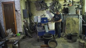 Гранулирование льняной соломы на грануляторе ГУ-15