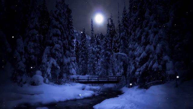Звуки зимнего леса (RELAX) 1 час.