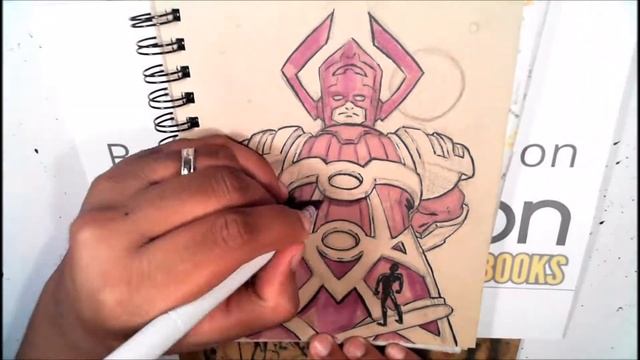 Galactus Sketch Time Lapse смотреть онлайн