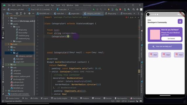 Medical App Ui in flutter with Backend - Flutter Tutorial - Flutter course 2023 #flutter #dart
