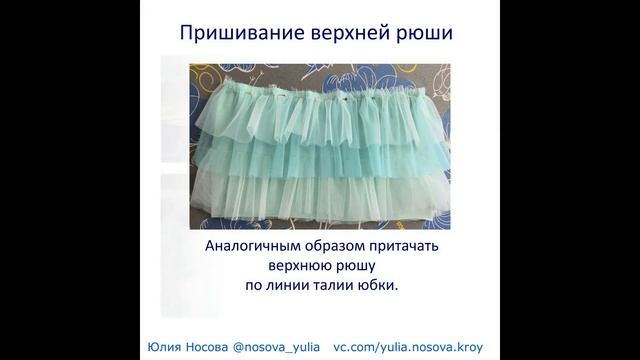 Юбка детская многоярусная из фатина смотреть онлайн