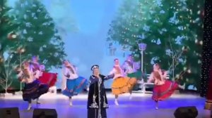 "С Новым годом " исп. ЕВГЕНИЯ ШКОНДИНА г. ЛАНГЕПАС