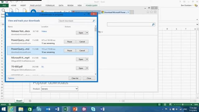How to Manually upgrade to a new Excel Power Query version in Office 2013. смотреть онлайн