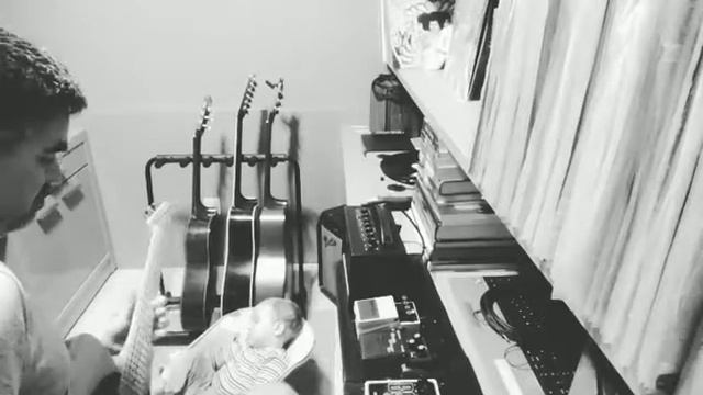 Boss Katana Mini - EHX B9 - Something - The Beatles смотреть онлайн