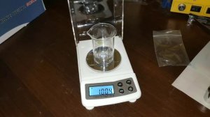 Обзор на миллиграммовые (0.001гр) веса из Китая
