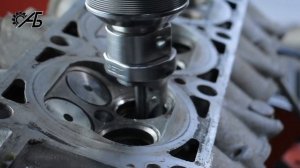 Расточка седел клапанов ГБЦ на станке SERDI [прямая трансляция из цеха]