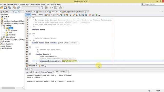 how we insert data into database in java using netbeans in urdu смотреть онлайн