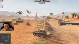 TANKS BLITZ  CHARIOTEER  С ТОПОВЫМ ОРУДИЕМ !!!