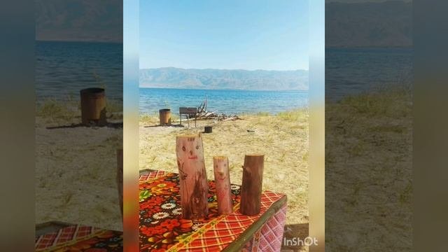 Восточный Казахстан .Бухтарминское водохранилище.